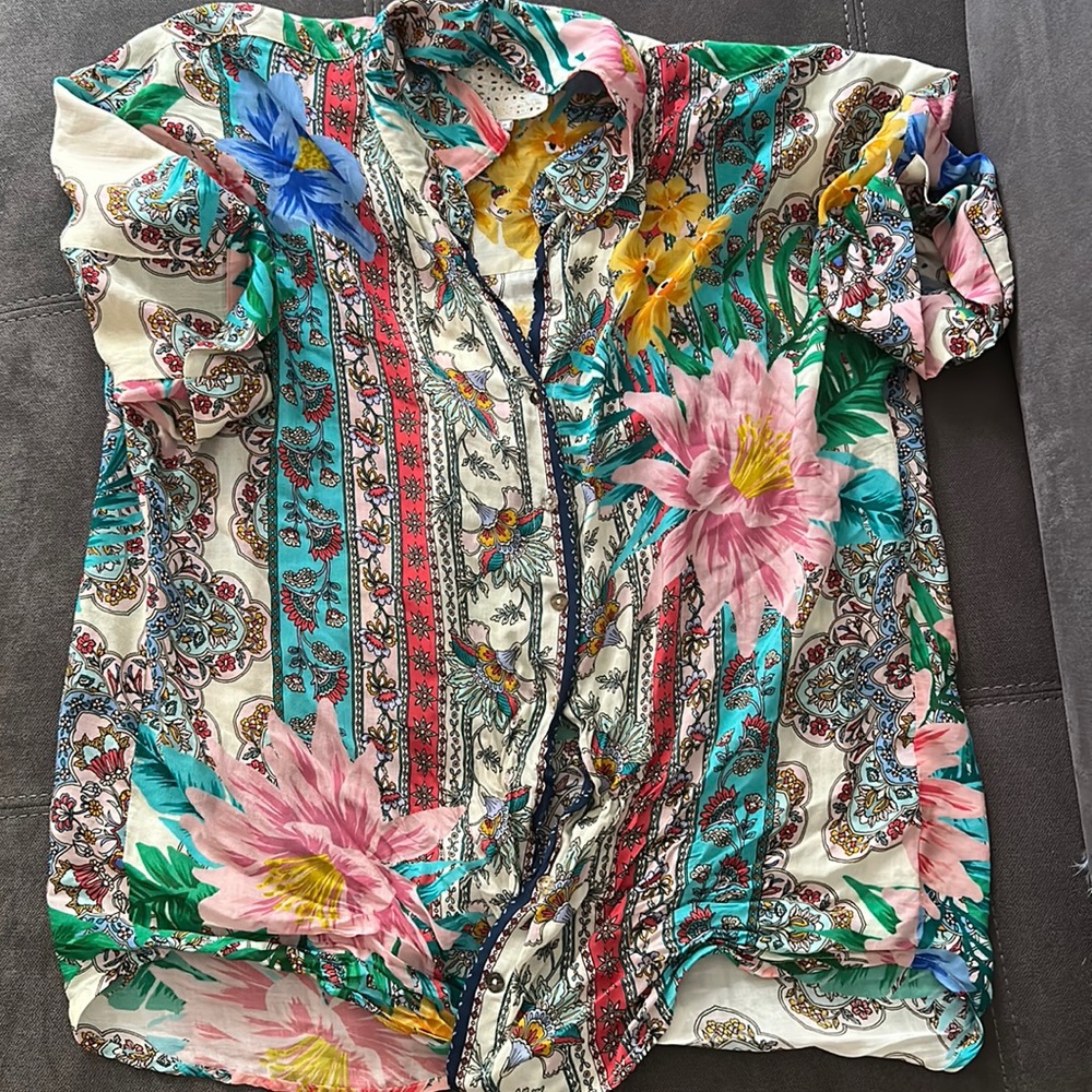 JOHNNY WAS Byron Button Down